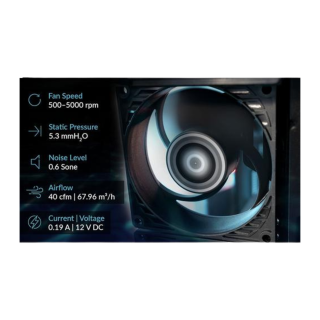 Arctic P8 Max 8CM High Speed PWM Case Fan