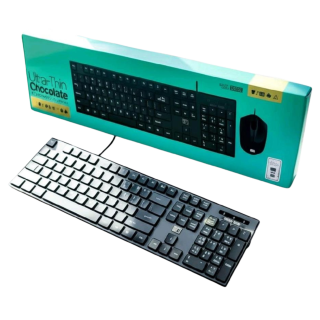 Combo Keyboard Mouse USB Wired dengan Garansi 1 Tahun