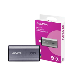 ADATA SC750 500GB USB 3.2 External SSD / SSD 500GB