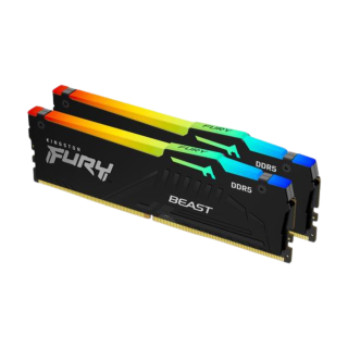 Kingston FURY Beast Black RGB DDR5 PC48000 6000MHz 16GB (2x8GB) / RAM 16GB
